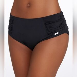 Fantasie Los Cobos Gathered Bikini Bottom Purple XL NWT